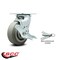 Service Caster 5 Inch Thermoplastic Rubber Caster with Roller Bearing and Brake/Swivel Lock SCC SCC-30CS520-TPRRF-TLB-BSL - alternate 6